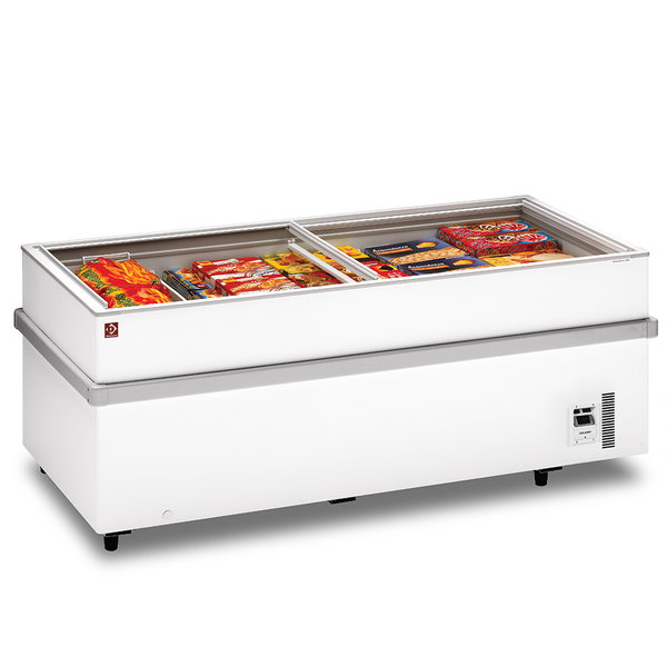 Supermarkt Vrieskist | 750L | Wit | -15°C/-23°C | Geforceerd | Schuifdeksels | 1550x960x780(h)mm
