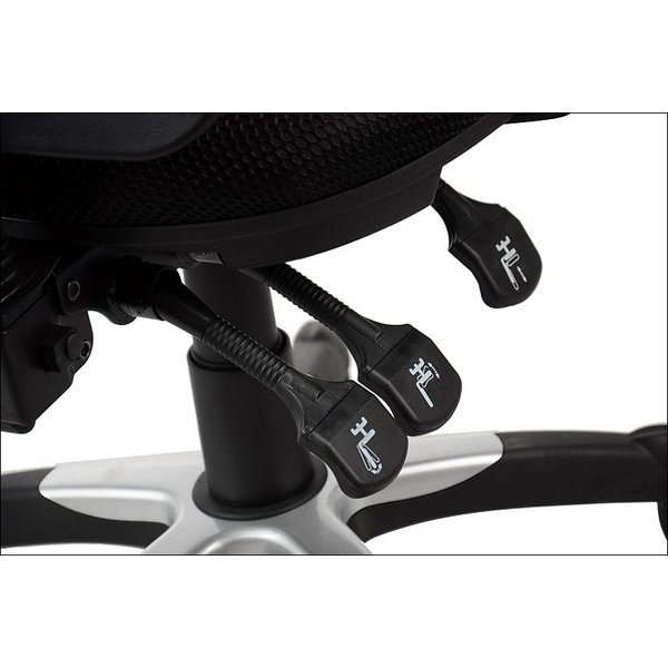 Bureaustoel HG-0001 black  | Zithoogte 45-55cm