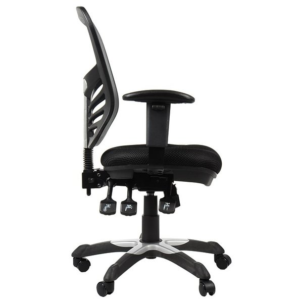Bureaustoel  HG-0001 Grey| Zithoogte 45-55cm