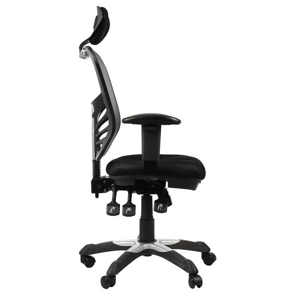 Bureaustoel HG-0001H Grey | Zithoogte 45-55cm