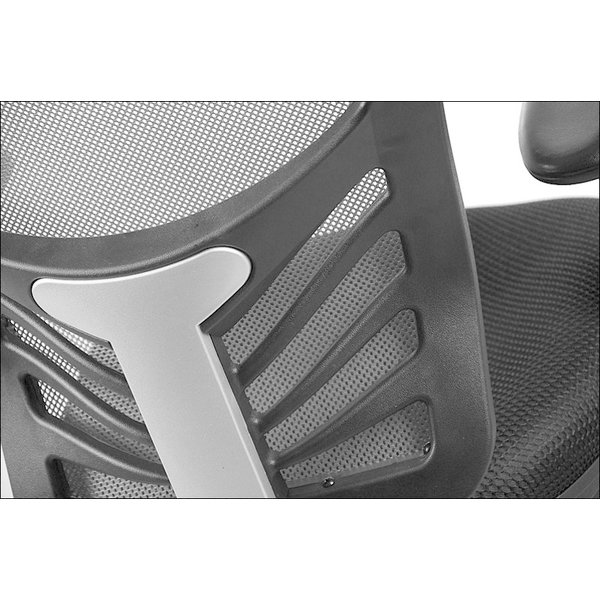 Bureaustoel HG-0001H Grey | Zithoogte 45-55cm