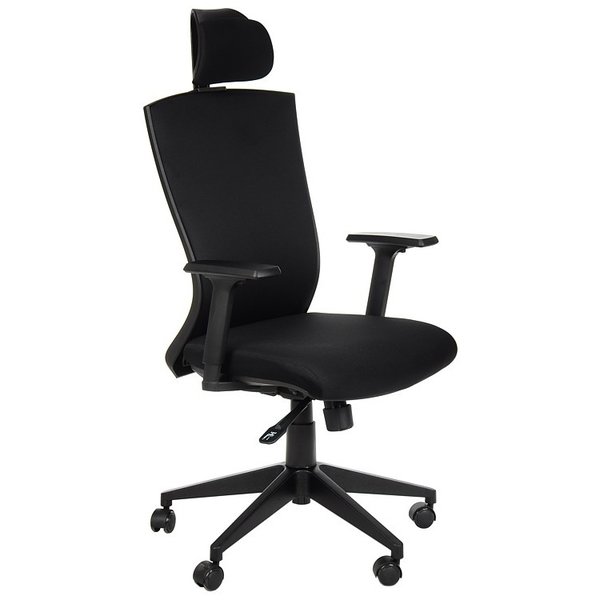 Bureaustoel HG-0004F Black | Zithoogte 46-54cm