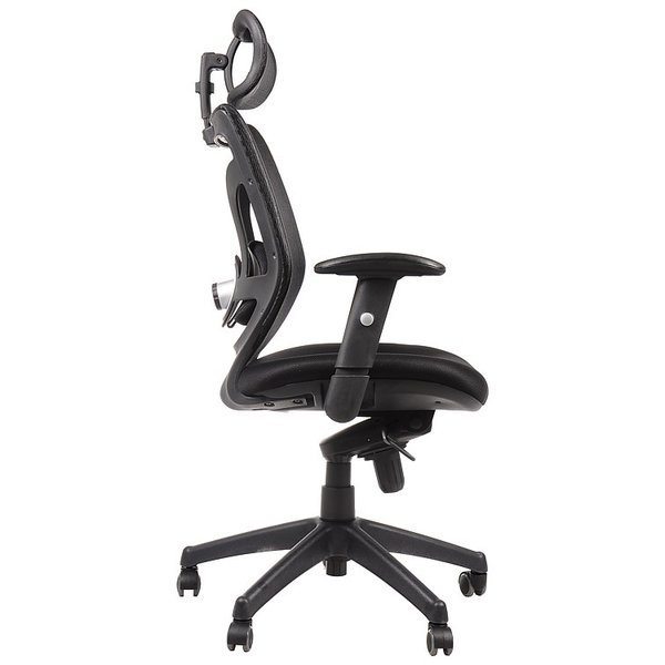 Bureaustoel KB-8901 Black | Zithoogte 45-53cm