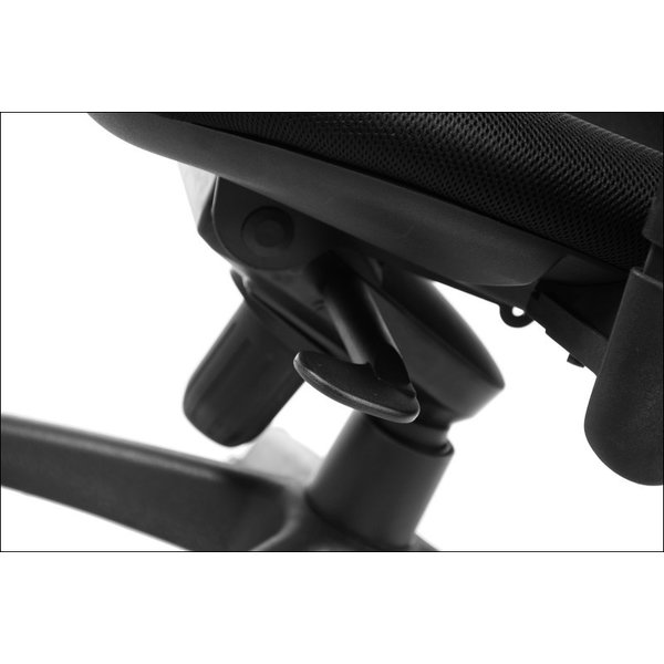 Bureaustoel KB-8901 Black | Zithoogte 45-53cm