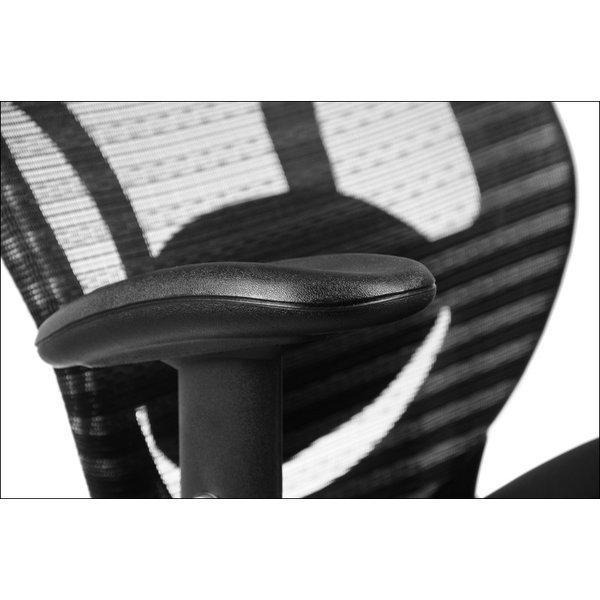 Bureaustoel KB-8901 Black | Zithoogte 45-53cm