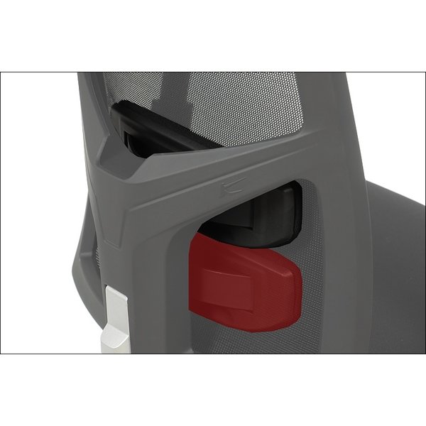 Bureaustoel KB-8922B Grey | Zithoogte 45-53cm