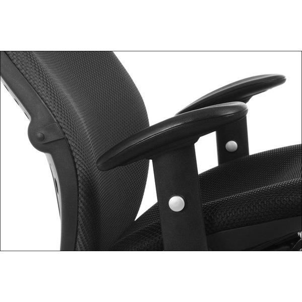 Bureaustoel KB-912A  Graphite | Zithoogte 47-55cm