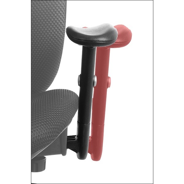 Bureaustoel KB-912A  Graphite | Zithoogte 47-55cm