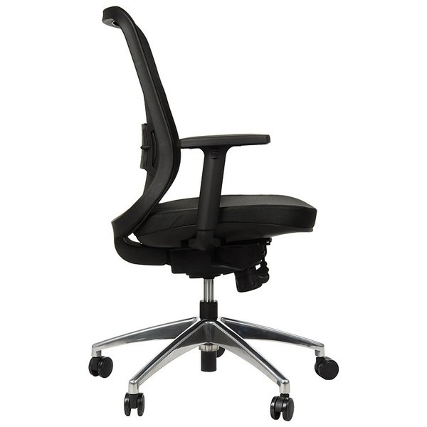 Bureaustoel GN-310/Alu/Black | Zithoogte 46-55cm