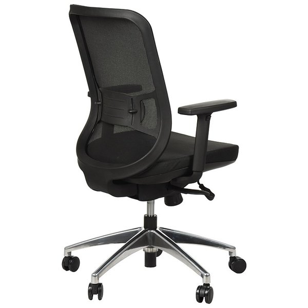 Bureaustoel GN-310/Alu/Black | Zithoogte 46-55cm