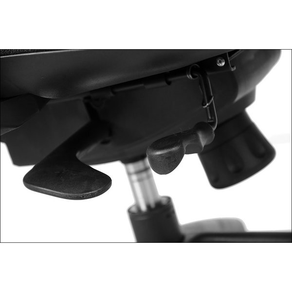 Bureaustoel GN-310/Alu/Black | Zithoogte 46-55cm