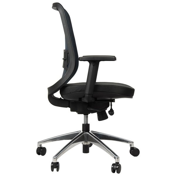Bureaustoel GN-310/Alu/Blue | Zithoogte 46-55cm