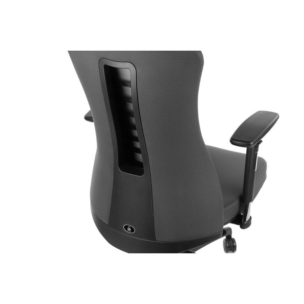 Bureaustoel Kenton Charcoal | Zithoogte 47-55cm
