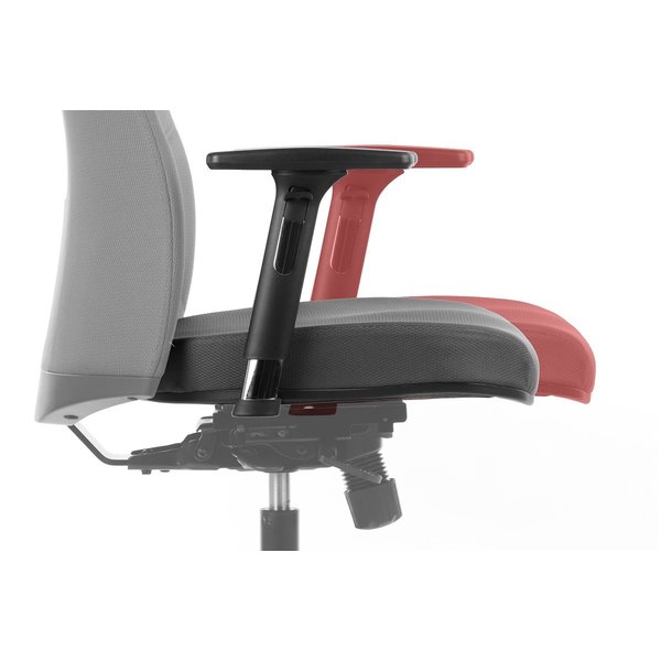 Bureaustoel Kenton Charcoal | Zithoogte 47-55cm