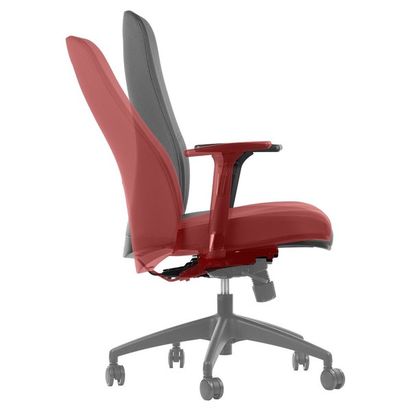Bureaustoel Kenton Charcoal | Zithoogte 47-55cm