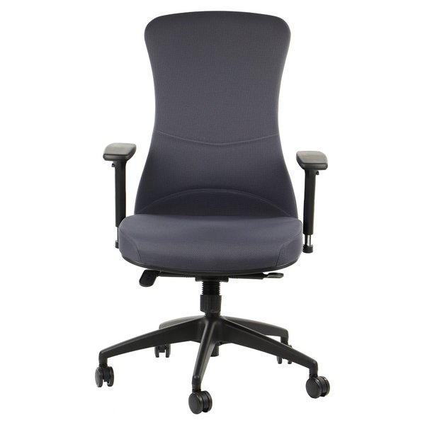 Bureaustoel Kenton Grey | Zithoogte 47-55cm