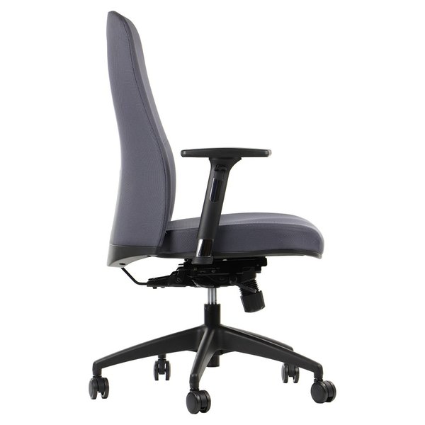 Bureaustoel Kenton Grey | Zithoogte 47-55cm