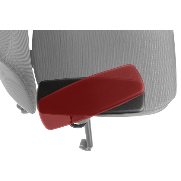 Bureaustoel Kenton Grey Pu | Zithoogte 47-55cm