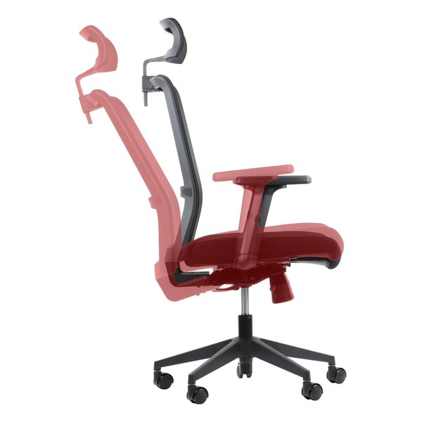 Bureaustoel Riverton F/H Alu | Zithoogte 45,5-54,5cm