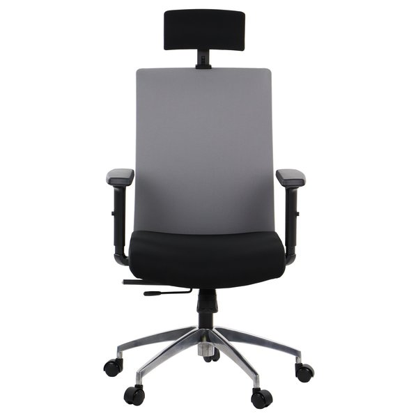 Bureaustoel Riverton F/H Black/grey | Zithoogte 45,5-54,5cm
