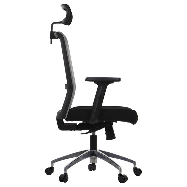 Bureaustoel Riverton F/H Black/grey | Zithoogte 45,5-54,5cm