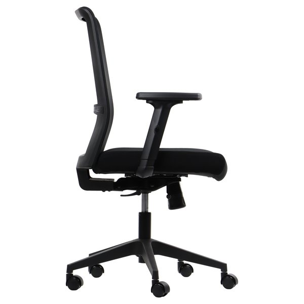 Bureaustoel Riverton F/L Black | Zithoogte 43-52cm