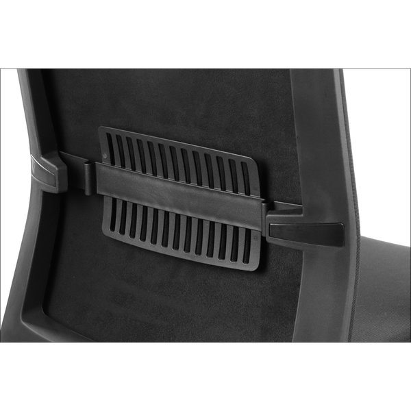 Bureaustoel Riverton F/L Black/Grey Alu | Zithoogte 45,5-54,5cm