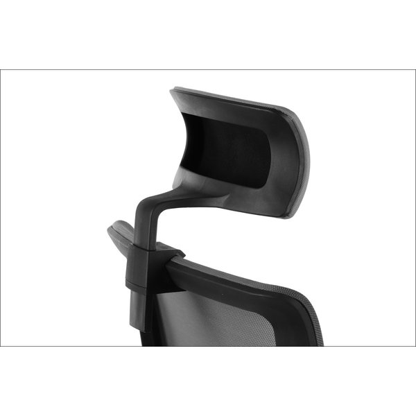 Bureaustoel Riverton M/H Black | Zithoogte 43-52cm