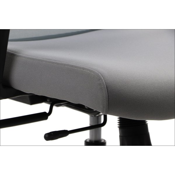 Bureaustoel Riverton M/H Grey | Zithoogte 43-52cm