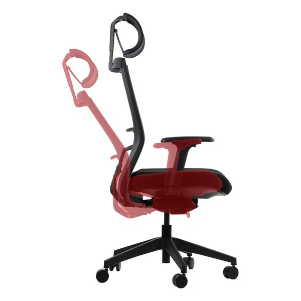 Bureau stoel Hope Self Weighing Mechanisme Black | Zithoogte 46-54cm