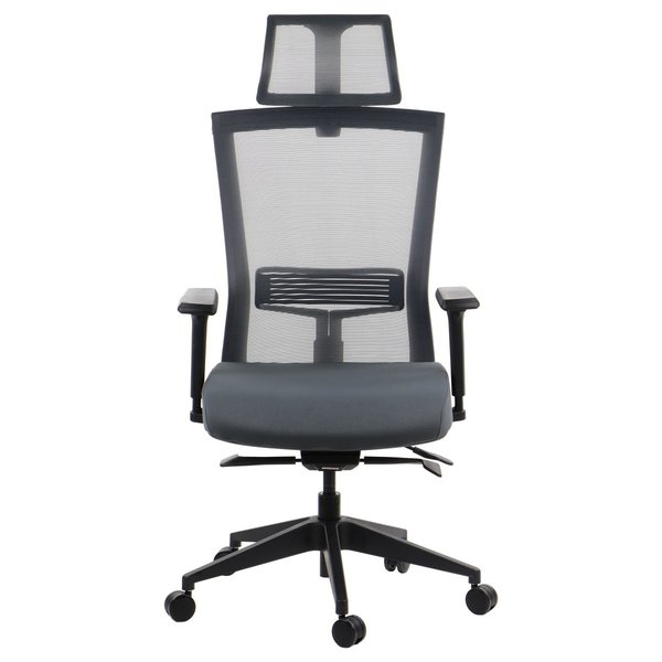 Bureaustoel Hop Self Weighing Mechanisme Grey | Zithoogte 46-54cm