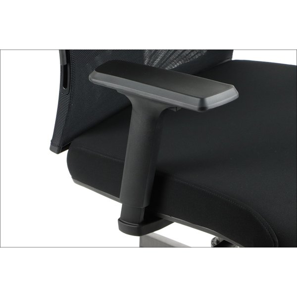 Bureaustoel Ryder Self Weighing Mechanisme Black | Zithoogte 48-56cm