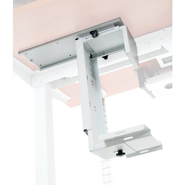 Onder bureau pc houder wit