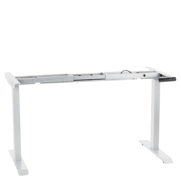 Bureau frame wit elektrisch onderstel | 2 motoren | (l)119-172x70,5-118(h)cm