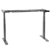 Luxus Bureau frame grijs met elektrische hoogte | 2 motoren | (l)119-172x61,5-126,5(h)cm Luxus Bureau frame grijs met elektrische hoogte | 2 motoren | (l)119-172x61,5-126,5(h)cm