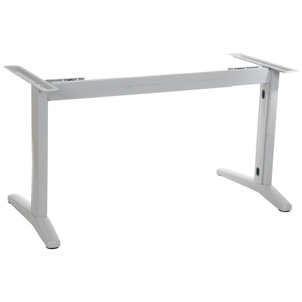 Bureau frame STL-01/w verstelbaar aluminium | (L)135-175x72,5(h)cm