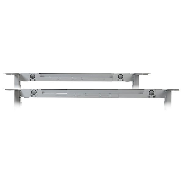Bureau frame STL-01/w verstelbaar aluminium | (L)135-175x72,5(h)cm