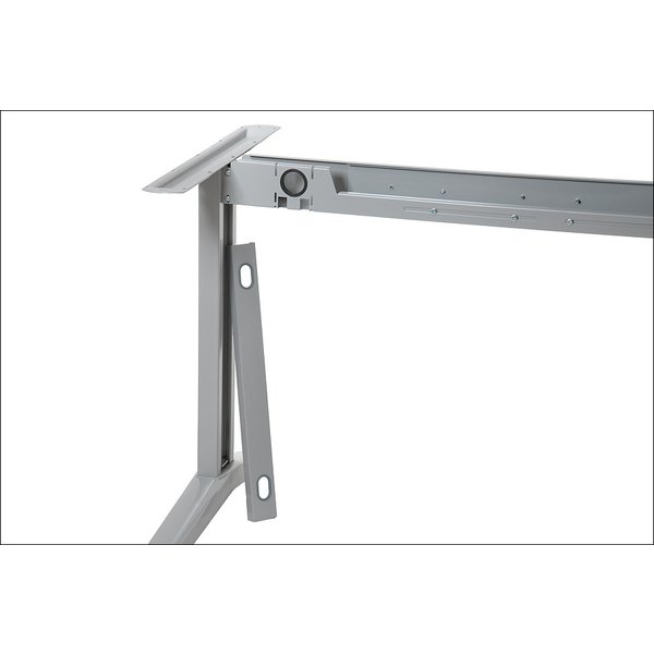 Bureau frame STT-01/w verstelbaar wit | (l)135-175x72,5(h)cm