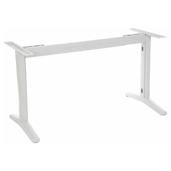 Bureau frame STT-01/w verstelbaar wit | (l)135-175x72,5(h)cm