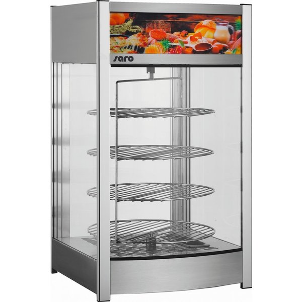 Warmhoudvitrine | RVS | NIKLAS 97L | 1.2kW | Verlicht display | 460x448x785(h)mm