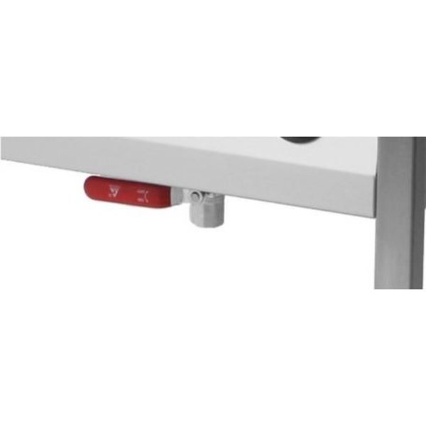 Bain Marie RVS Trolley | 1.4kW | 2x 1/1 GN | Aftapkraan | 850x700x900(h)mm