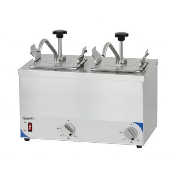 Sausdispenser | 2x 1/6 GN | 40°C - 70°C | 413x320x355(h)mm