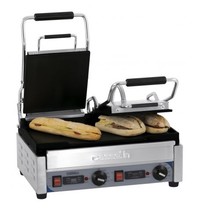 Casselin Paninigrill RVS Premium | 2.9kW | Gladde plaat | 490x520x265(h)mm