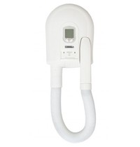 Casselin Haardroger digitaal wit muurmontage | 1500W | 5 temperatuur instellingen | 205x110x580(h)mm Casselin Haardroger digitaal wit muurmontage | 1500W | 5 temperatuur instellingen | 205x110x580(h)mm