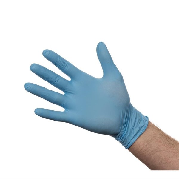 Handschoenen nitril blauw poedervrij | 100 stuks