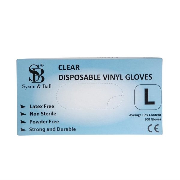 Handschoenen latex poedervrij wit | 100 stuks