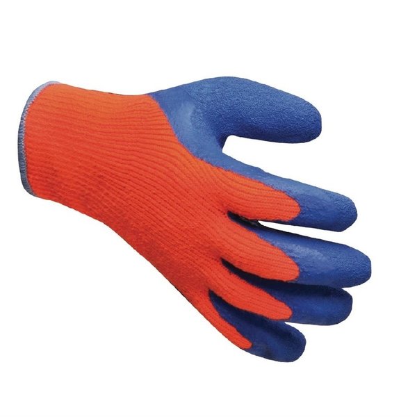Diepvrieshandschoenen lates oranje/blauw (paar)