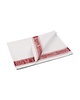 Vogue Glasdoek halflinnen rood | 762(b)x508(d)mm 