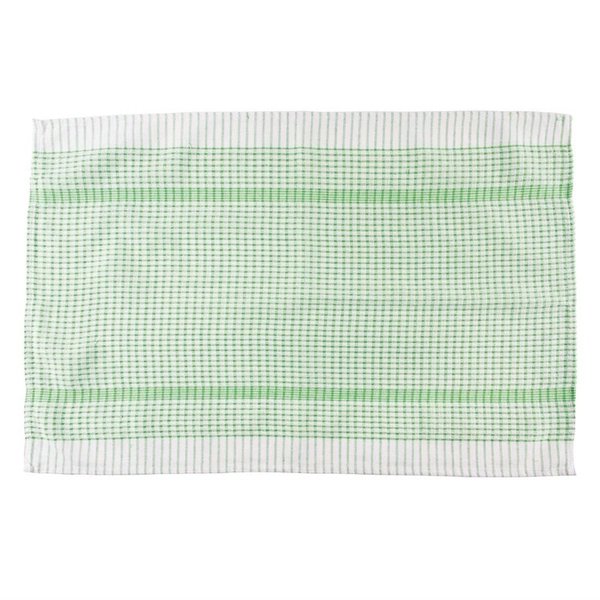 Theedoek wonderdry polyester/katoen groen | 10 stuks | 508(b)x762(d)mm