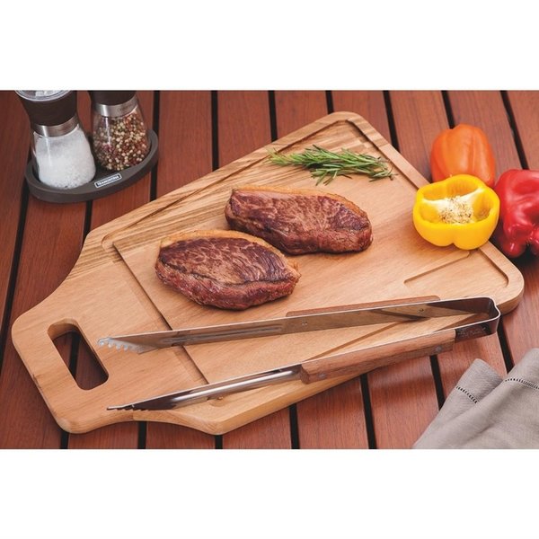 Churrasco Barbecuetang | RVS/Hout | 370mm